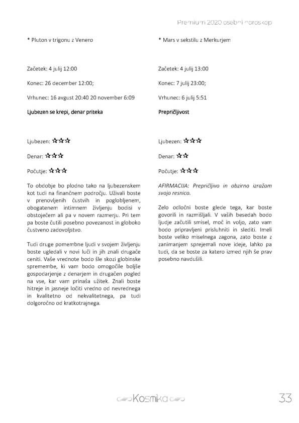Osebni letni horoskop