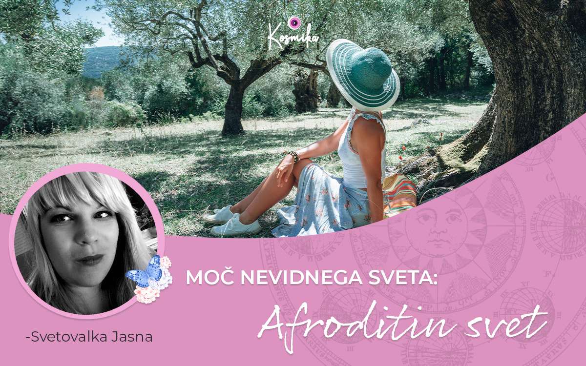 Sporočilo karte MOČ NEVIDNEGA SVETA: AFRODITIN SVET