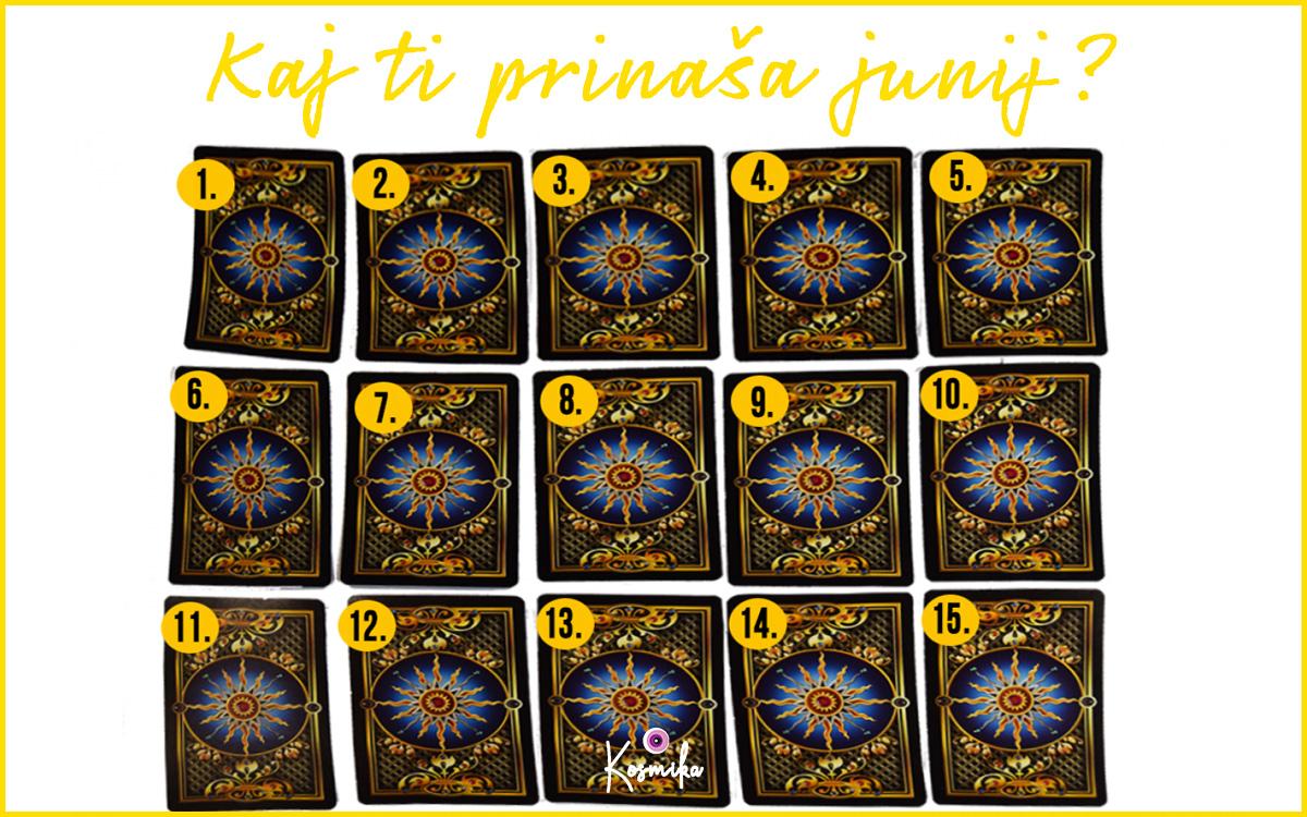 Tarot: Kaj ti prinaša junij?