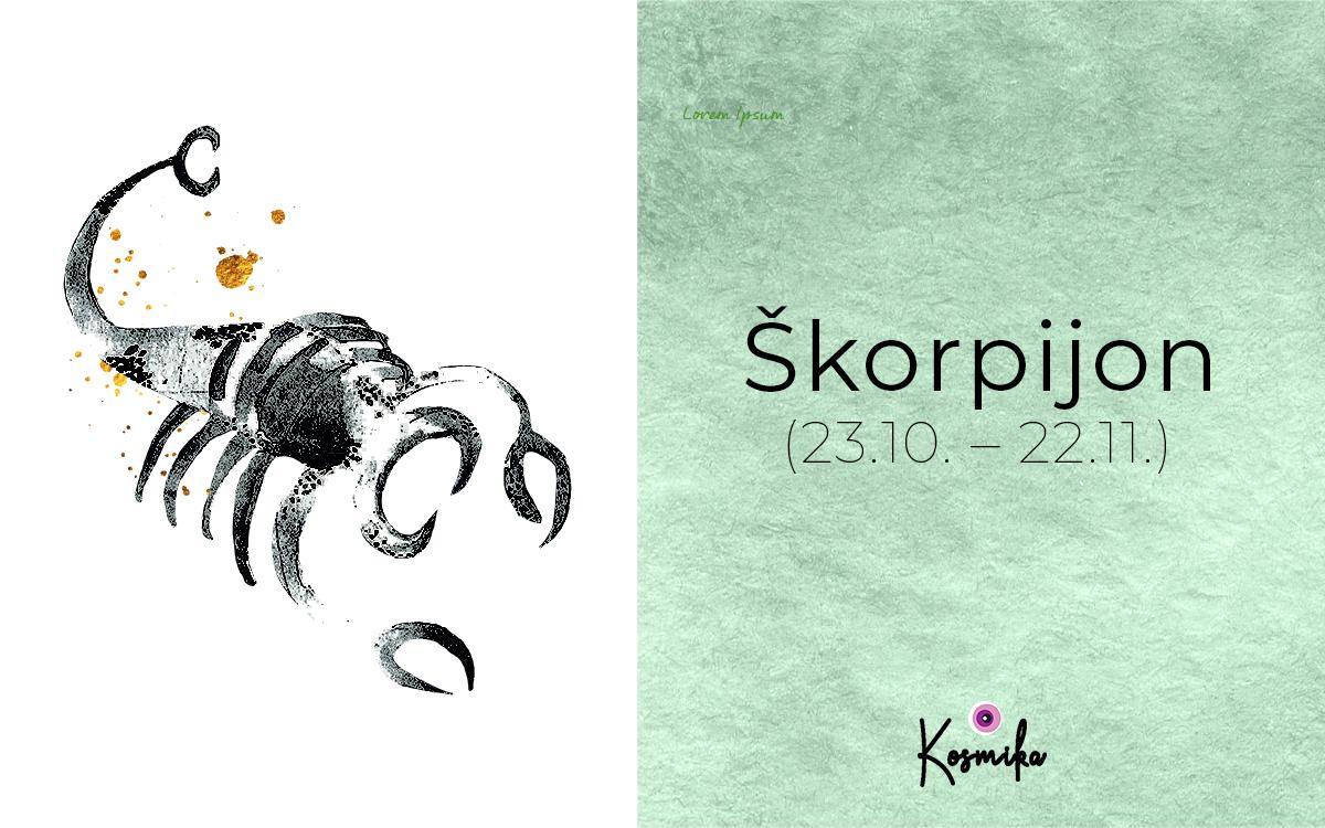 Vse, kar moraš vedeti o Škorpijonu