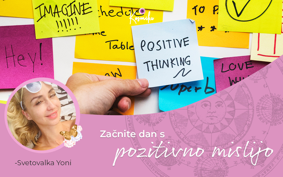 Začnite dan s pozitivno mislijo