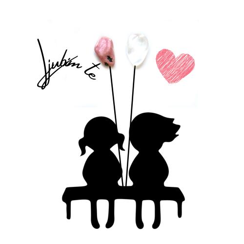 Slika s kristali za pare  (različne možnosti)