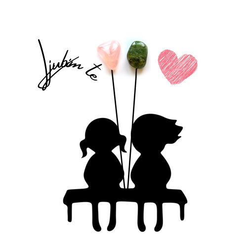 Slika s kristali za pare  (različne možnosti)