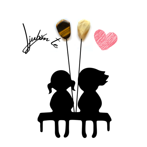 Slika s kristali za pare  (različne možnosti)