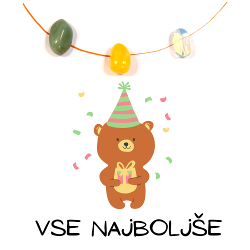 Slika s kristali za otroke  (različne možnosti)