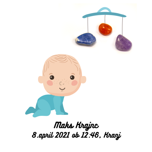 Slika s kristali za otroke  (različne možnosti)